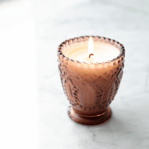 Image of candle burning. 