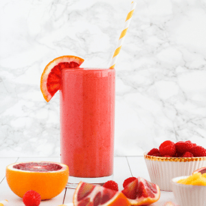 Image of a fruit smoothie as a delicious option for foods to eat with crohn’s disease