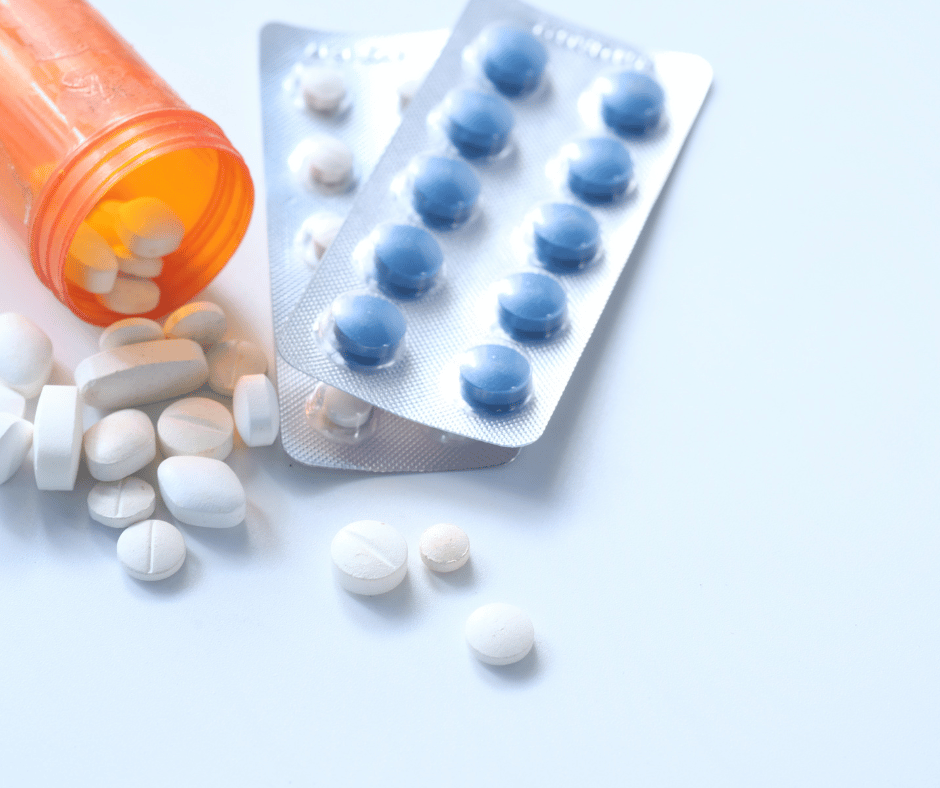 An image of medication specifically muscle relaxer for migraine episodes. 